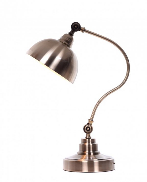 Lampa stołowa - Lampka biurkowa Mosiężna Parmio  - lampy dekoracyjne - decoart24.pl