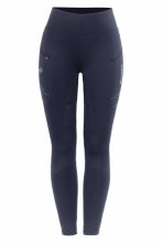 CAVALLO CAVALLIN GRIP RL Bryczesy/Legginsy jeździeckie z wysokim stanem i pełnym lejem silikonowym