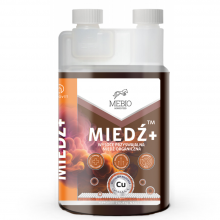 MEBIO MIEDŹ+ Wysoce przyswajalna miedź organiczna 1L