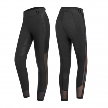 SALE ELT NINA Legginsy jeździeckie z wysokim stanem i pełnym lejem silikonowym