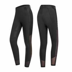 SALE ELT NINA Legginsy jeździeckie z wysokim stanem i pełnym lejem silikonowym