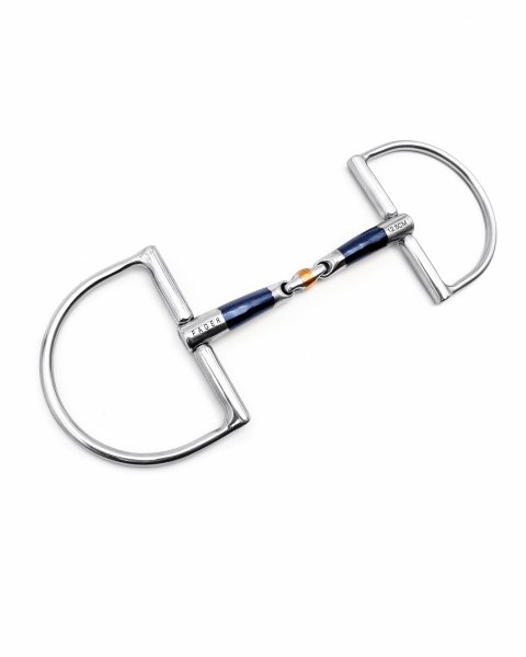 FAGER JOHN SWEET IRON D RINGS Wędzidło anatomiczne z łącznikiem