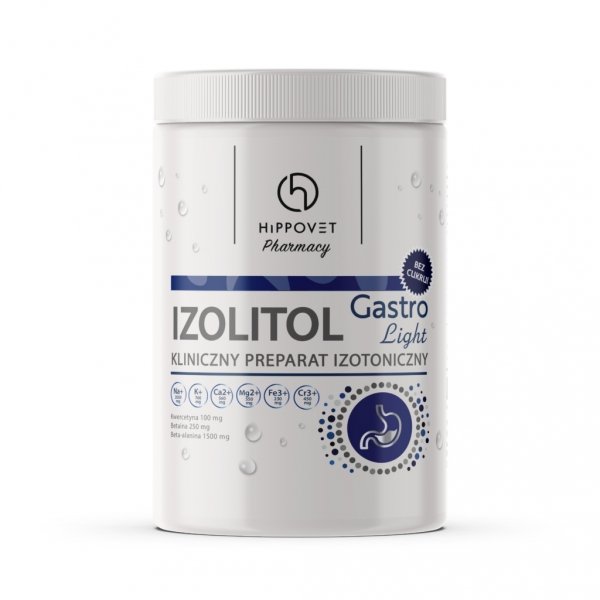 HIPPOVET PHARMACY IZOLITOL GASTRO Elektrolity dla koni wrzodowych 1kg