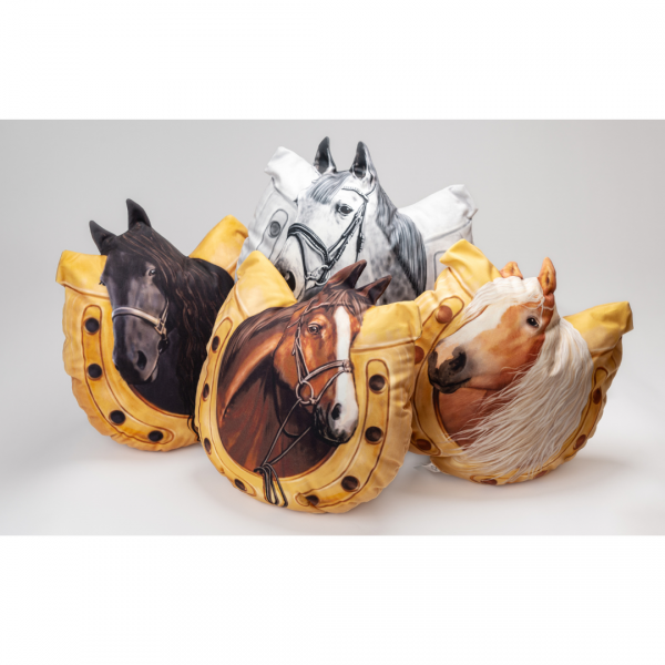 LILE HORSES Poduszka z motywem konia