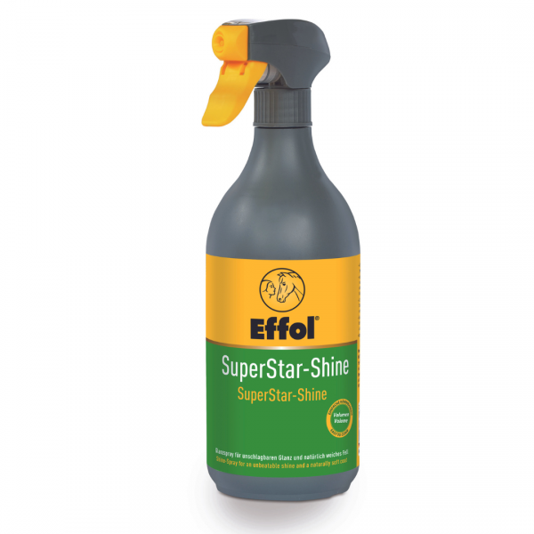 EFFOL SUPER-STAR SHINE Nabłyszczający i odżywczy spray do grzywy i ogona 750 ml
