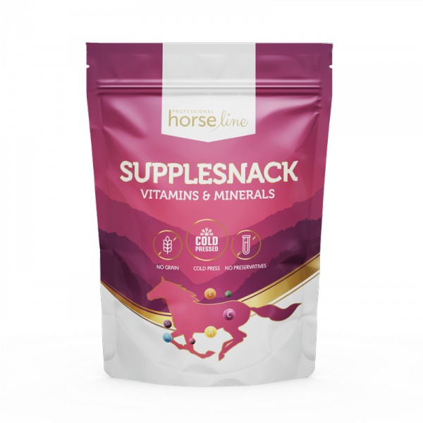 HorseLinePRO SuppleSnack Vitamins &amp; Minerals - witaminy i minerały dla koni w smaczkach 1500g