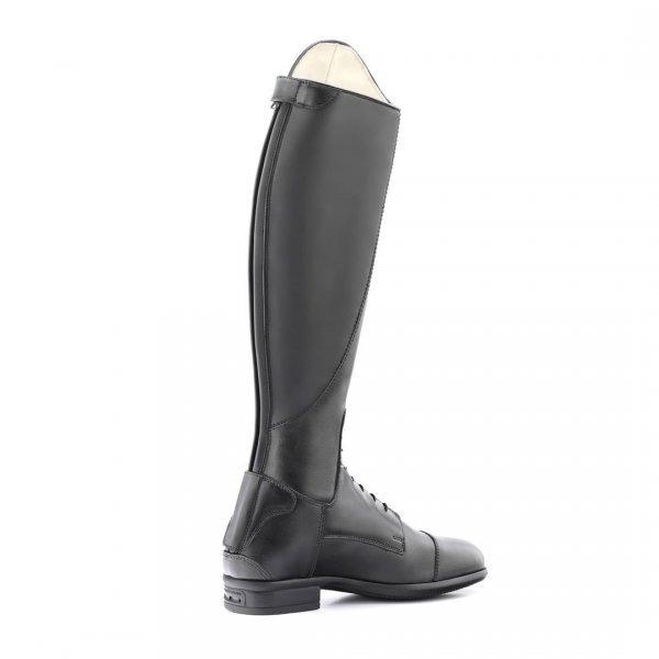 EKSPOZYCJA TATTINI BOXER CLOSE CONTACT Sznurowane oficerki jeździeckie skórzane