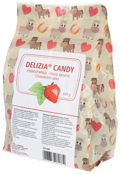 DELIZIA CANDY Smakołyki dla konia 600g