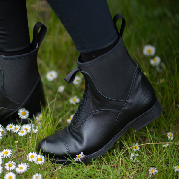 RUSTLER KAMIRA Sztyblety jeździeckie skórzane damskie