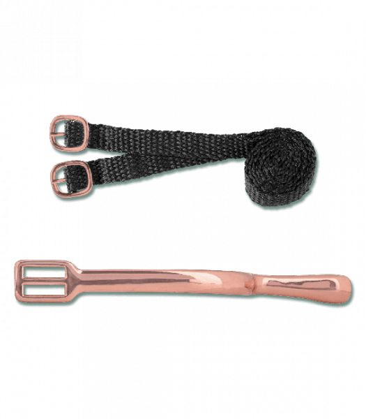 *WALDHAUSEN ROSEGOLD Ostrogi damskie zaokrąglone 