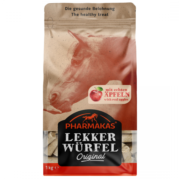 .PHARMAKAS LEKKER Naturalne smakołyki/cukierki dla konia