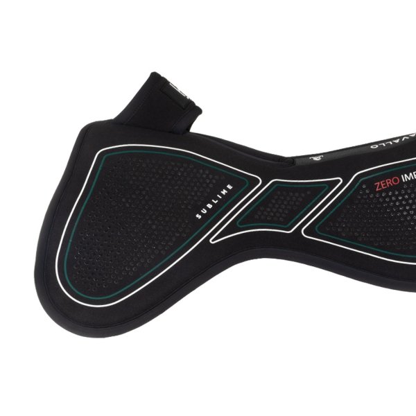 ACAVALLO SUBLIME ZERO IMPACT Podkładka pod siodło z pianką memory i wycięciem na kłąb, korygująca PRZÓD