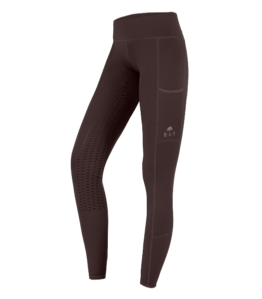ELT THERMO ELLA Bryczesy/Legginsy  jeździeckie zimowe z lejem silikonowym DZIECIĘCE