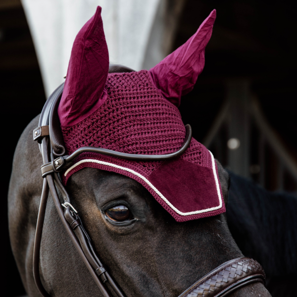KENTUCKY WELLINGTON VELVET Nauszniki dla konia PONY