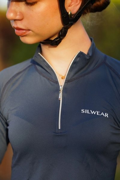 SILWEAR SUMMER Golf/Bluzka techniczna z długim rękawem damska