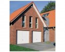 Brama uchylna N80, 2500 x 1920 mm, wzór 902, kolor RAL 9016 biały