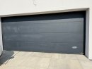 PRZECENA: Brama RenoMatic 5300 x 2250 mm, Przetłoczenia L, Planar, kolor CH 7016 Matt deluxe antracytowy + prowadzenie N (USZKODZONA, ZDEMONTOWANA)