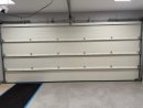PROMOCJA dostępna OD RĘKI: Brama LPU 42 5300 x 2250 mm, Przetłoczenia L, Silkgrain, kolor RAL 7040 szary + prowadzenie N