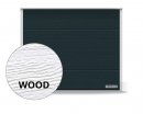 PROMOCJA dostępna OD RĘKI: Brama RenoMatic 5000 x 2125 mm, Przetłoczenia M, Woodgrain, kolor RAL 7016 antracytowy + prowadzenie N