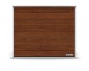 Brama RenoMatic 2750 x 2500 mm, Przetłoczenia M, Decocolor, Dark Oak + prowadzenie Z