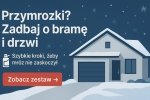 Jak zadbać o bramę garażową, napęd i drzwi wejściowe, gdy nadchodzą przymrozki