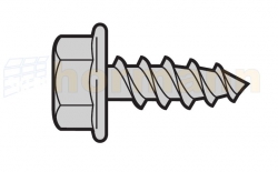 Blachowkręt z łbem sześciokątnym N 80 / F 80 / EcoStar, B 6,3 × 19C