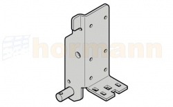 Dolny uchwyt rolki, wzmocniony, głębokość montażowa 42, typ prowadzenia H, HD, HS, HU, HB, V, VU, VS, VB, NH, ciężar płyty bramy od 401 kg, lewy