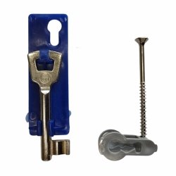 Wkładka pod zamek na klucz zwykły (tworzywo sztuczne), z 1 kluczem, klucz numer 3