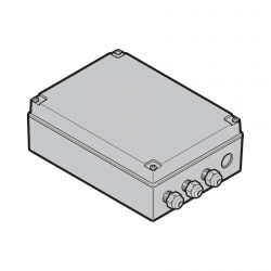 Sterowanie ze zintegrowanym odbiornikiem 433 MHz RC do Portronic D 5000, D 2500
