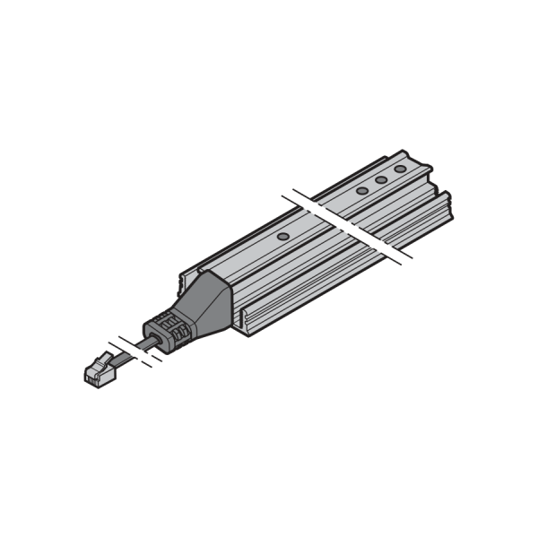 Krata świetlna HLG-550 – nadajnik, długość 550 mm