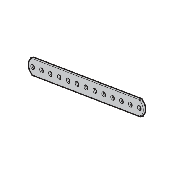 Zabierak bramy prosty – 258 mm