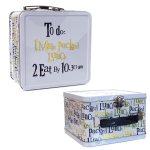 Metalowy kuferek 15.5x15.5x10 cm