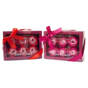 Mydełka różyczki 6szt/op - mix kolorów