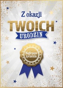 Kartka z kopertą Z Okazji Twoich Urodzin