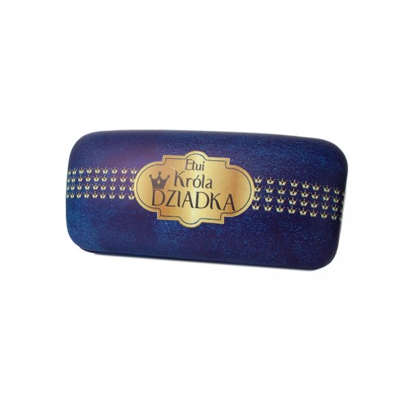 Etui na okulary dla Dziadka z napisem &quot;Etui króla Dziadka &quot;