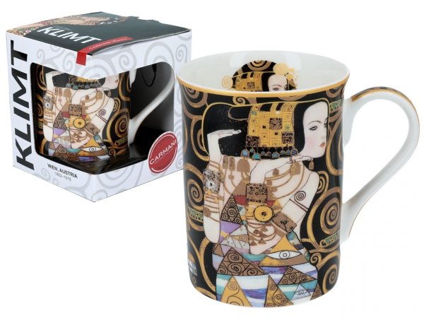Kubek Classic New - G. Klimt, Oczekiwanie (CARMANI). 400 ml