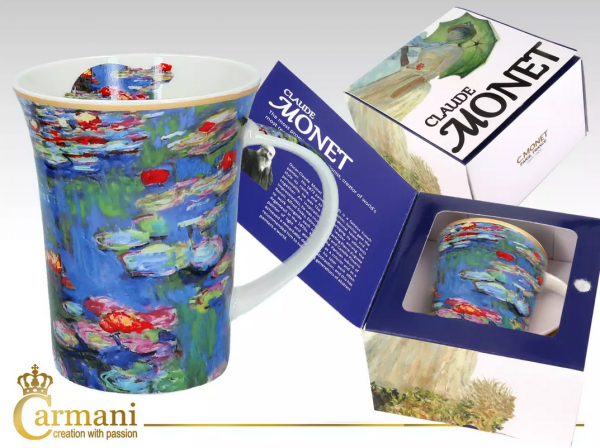 Kubek - C. Monet, Water Lilies (Carmani), 350 ml