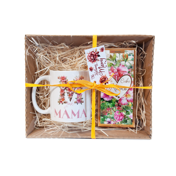 Zestaw "M JAK MAMA" - kubek + czekolada