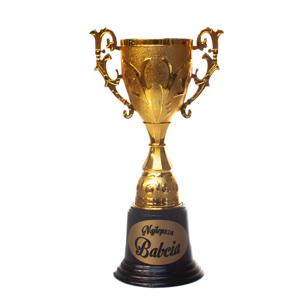 Puchar prezent z napisem &quot;Najlepsza  Babcia&quot;, 18,5 cm