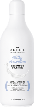 BRELIL MILKY SZAMPON ODŻYWCZY 1000 ml