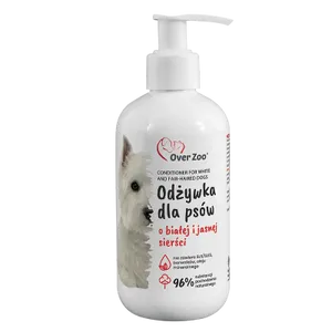 OVER ZOO Odżywka Dla Psa Do Białej I Jasnej Sierści 240ml